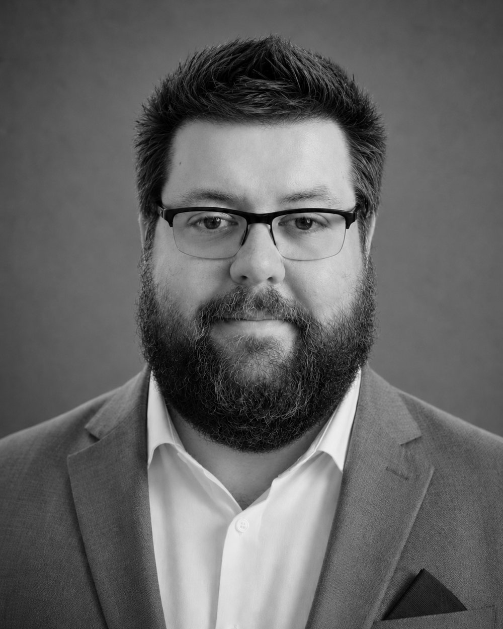 Patrick Dettmann, E-Learning Author, Schwarzweiß-Porträt